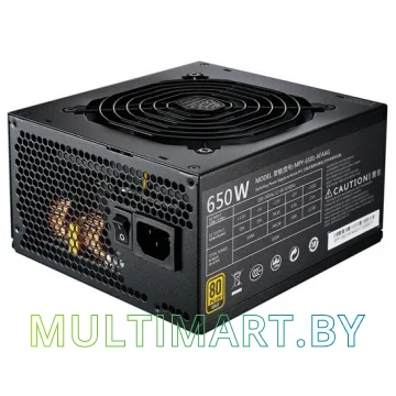 Блок питания Cooler Master MWE Gold Fully Modular 650W (MPY-6501-AFAAG)